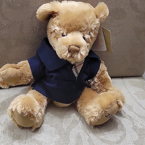 Burberry Teddy Bear  RARE Nwt Stuffed - Picture 1 of 8